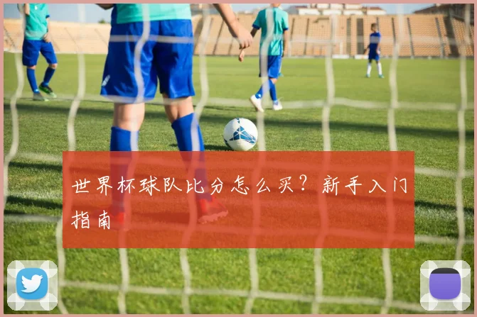 世界杯球队比分怎么买？新手入门指南